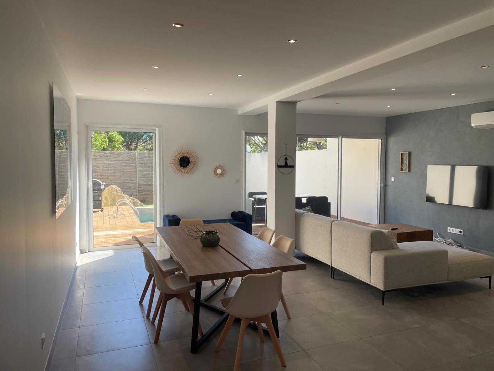 Villa Design Cap Dagde Piscine Et Plage Le Grau-dʼAgde Exterior foto